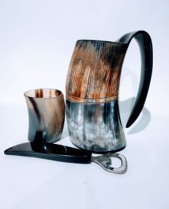 Handmade Beautiful Horn Mug