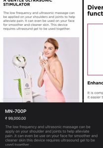 nm700 p facial massager