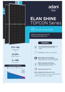 Adani Topcon Solar Panels