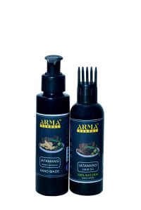Jatamansi Hair Oil & Herbal Shampoo Combo