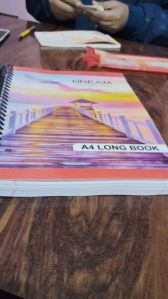 A4 Long Book