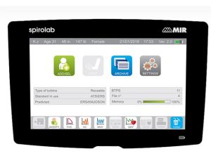 MIR Spirolab Touch Desktop Spirometer