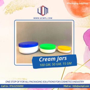 Plastic Cream Jars