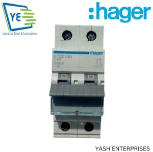 HAGER MCB 63A DP C CURVE (NCN263N)