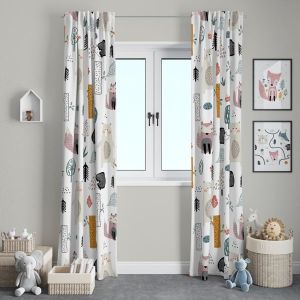 Kids Room Polyester Curtains