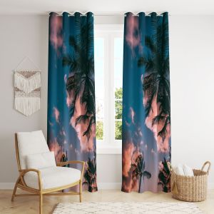 Fancy Printed Polyester Curtains