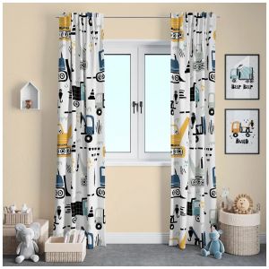 Toys Digital Printed Polyester Curtains