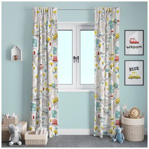 Toys Digital Printed Polyester Curtains