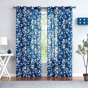 Floral Sheer Curtains