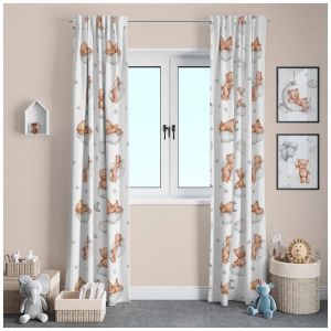 Kids Stylish Morden Printed Polyester Curtains