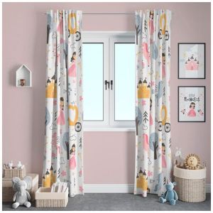 Kids Printed Polyester Curtains