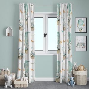 Kids Stylish Morden Printed Polyester Curtains