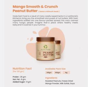 Mango Smooth & Crunch Peanut Butter