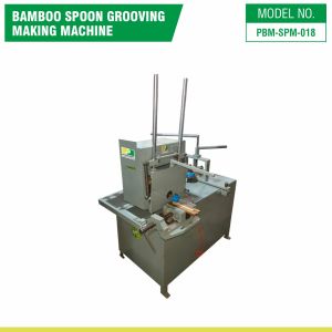 Bamboo Spoon Grooving Making Machine