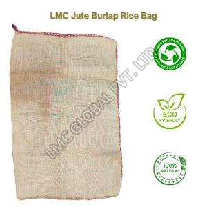 LMC Jute Hessian Burlap Rice Bag for 25kg