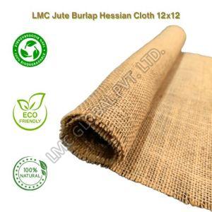 LMC-12 x 12 Brown Jute Burlap Hessian Fabric