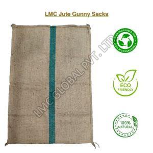 LMC Heavy Duty Jute Gunny Sacks Bags for 90-100Kgs.