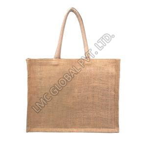LMC Jute Shopping Bag for Multipurpose Use With front & back JUCO