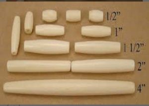 BONE HAIR PIPE BEADS