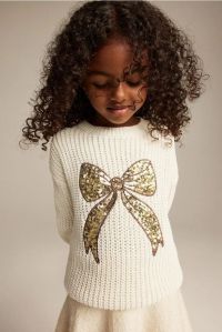 Girls Boys Knitted Sweater