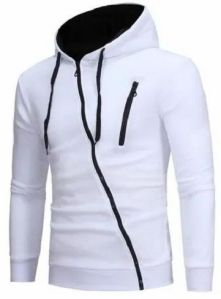 Mens Cotton Zipper Hoodie