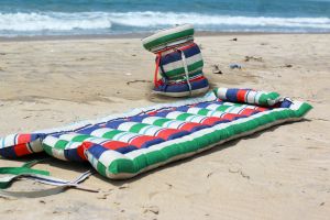 Roll Up Cushioned Beach Mattress