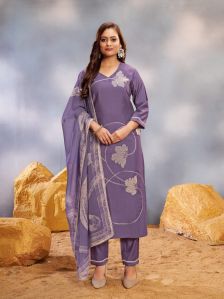 Roman Silk Kurti Set