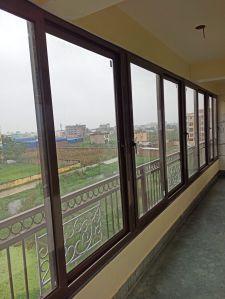 Seccolor System galvanized steel sliding window