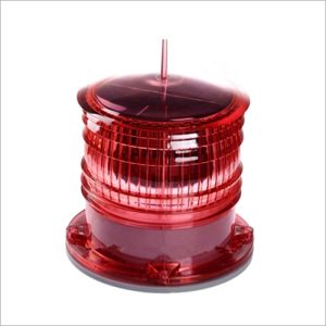 Marine Solar Navigation Light 2NM - Red