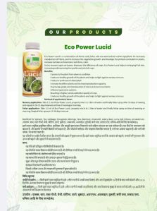 eco power lucid organic fertilizer