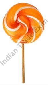 Orange Flavour Lollipop