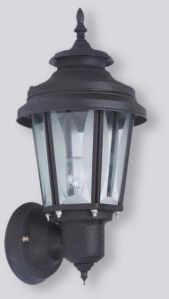 Black Metal Outdoor Wall Light