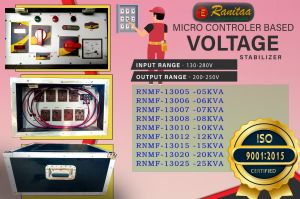RANITAA micro controll based voltage stabilizer