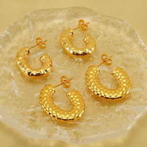 Water Droplets 18k Gold Plated Earrings