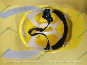 Yellow Karam Safety Helmet Without Ratchet