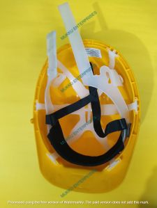 Yellow Udyogi Safety Helmet Without Ratchet