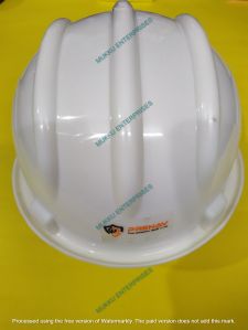 White Prenav Safety Helmet Without Ratchet