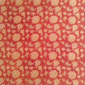 HP029 Kalamkari Block Printed Cotton Fabric