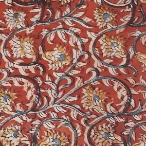 HP032 Kalamkari Block Printed Cotton Fabric