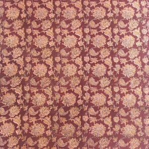 HP035 Kalamkari Block Printed Cotton Fabric