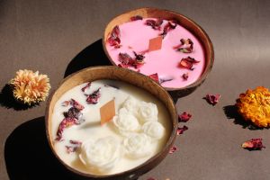 coconut candle