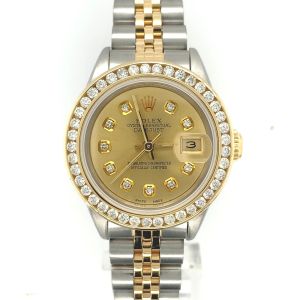 Ladies Rolex Lab Grown Diamond Watch