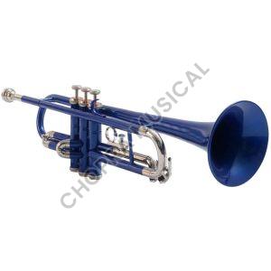 Three Valve Blue Trumpet
