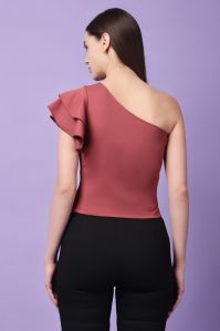 LADIES ONE SHOULDER TOP