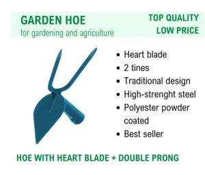 steel high carbon agricultural garden hoe