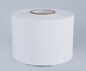 White Thermal Gumming Paper Roll