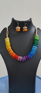 Crochet necklace