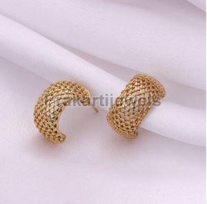 Ladies Morden Hoop Studs Earring