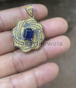 Ladies Fancy Gold Plated Pendant
