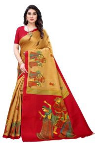Premium Banarasi Silk Saree Full Size with Blouse.